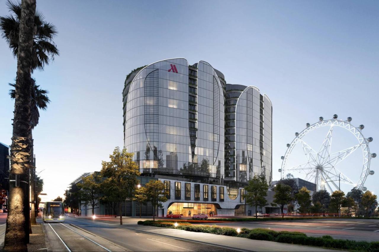 Melbourne Marriott Hotel Docklands Ngoại thất bức ảnh The proposed hotel